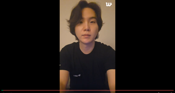 Yoongi's Weverse Live, 28th December, 2025!