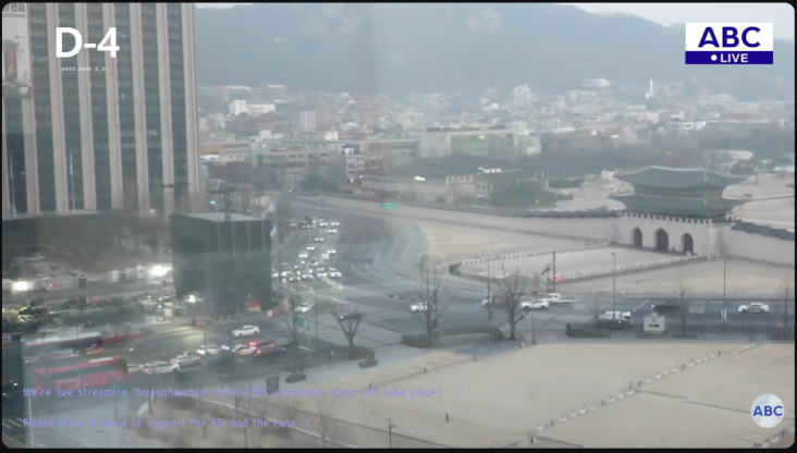 Watch the BTS Comeback Stage Rise Live Outside Gwanghwamun Square