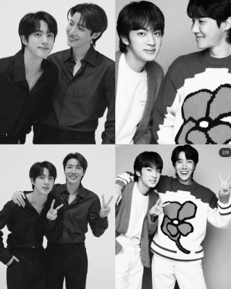 Jin and J-Hope from the 2022 Festa and now from the 2025 Festa!