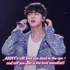 Jin Best Vocalist